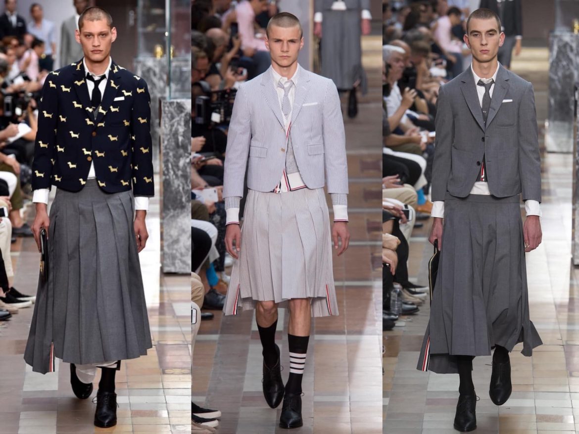 Đàn ông mặc váy là gì? Cuộc cách mạng thời trang